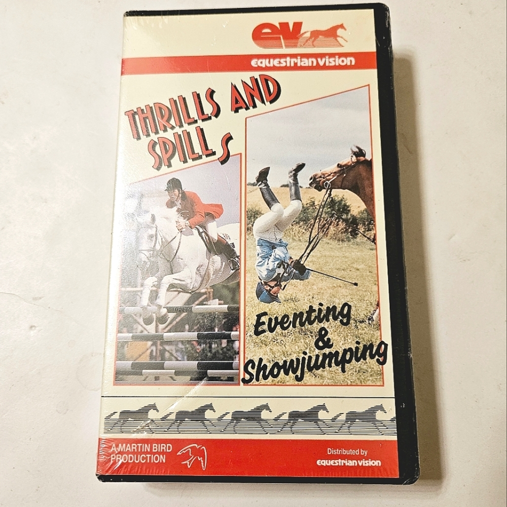 Thrills and Spills Eventing & Showjumping Equestrian VHS 1990